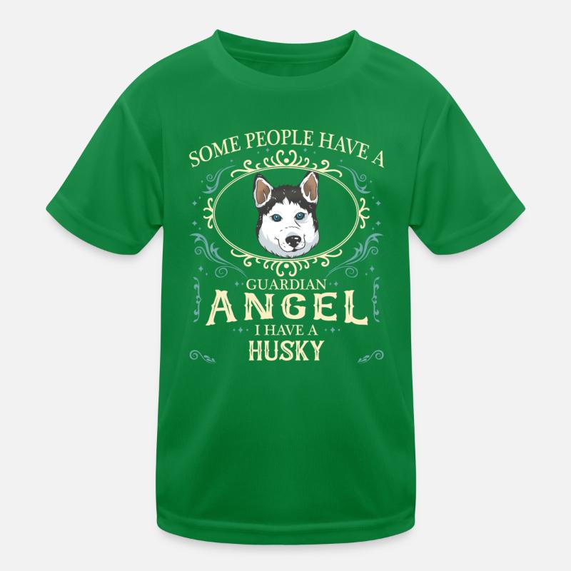 Chien Husky Sibérien T-shirt sport Enfant