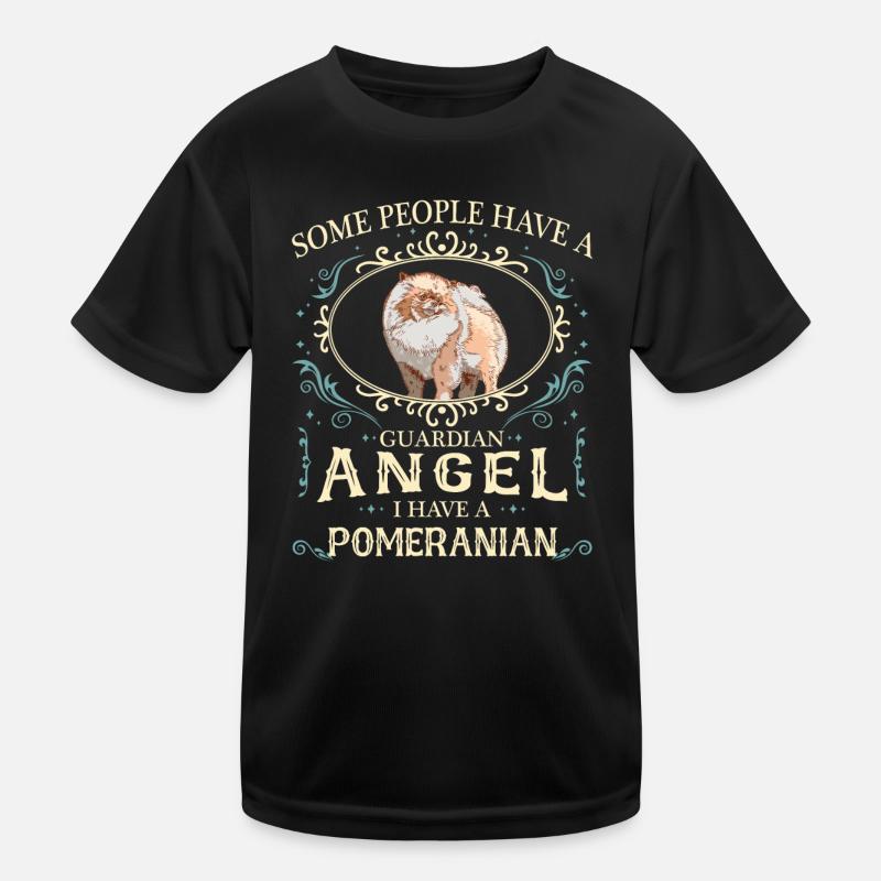 Pomeranian Hund Hundehalter Kinder Funktions-T-Shirt