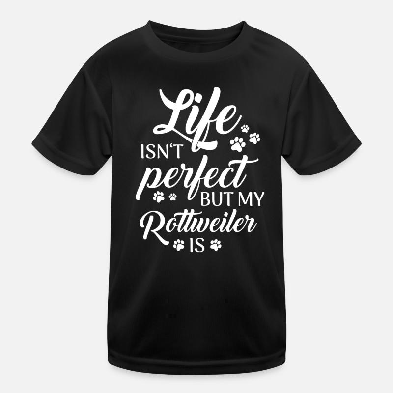 Chien Rottweiler T-shirt sport Enfant