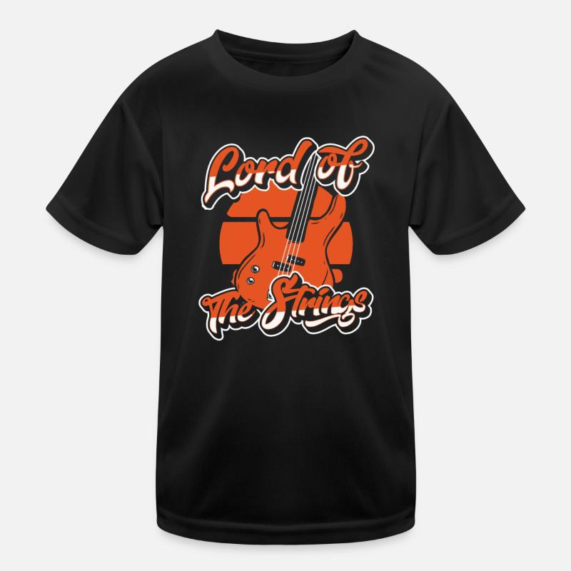 Guitare Basse Basse Instrument T-shirt sport Enfant