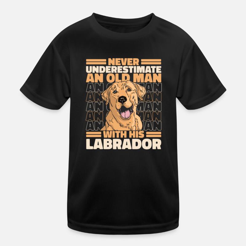 Chien Labrador T-shirt sport Enfant