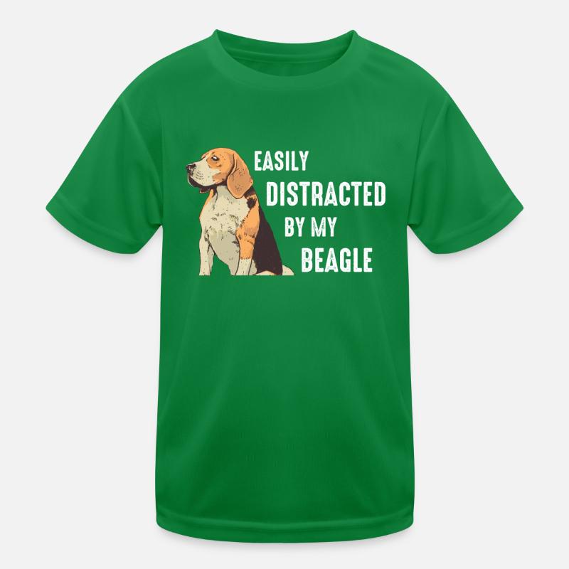 Beagle Hund Kinder Funktions-T-Shirt