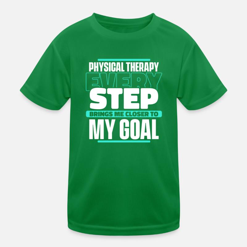 Physiotherapy Therapist Assistant Kids Functional T-Shirt