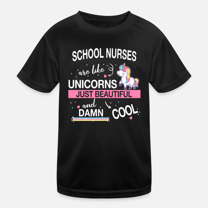 Schulkrankenschwester Gesundheitswesen Schulkranke Kinder Funktions-T-Shirt