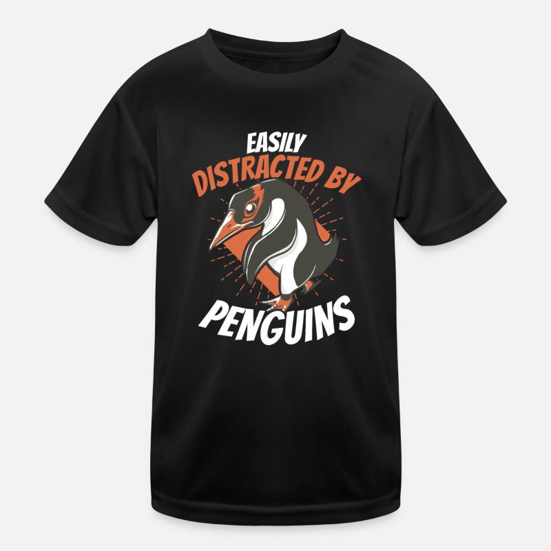 Penguin Penguin Animal Kids Functional T-Shirt