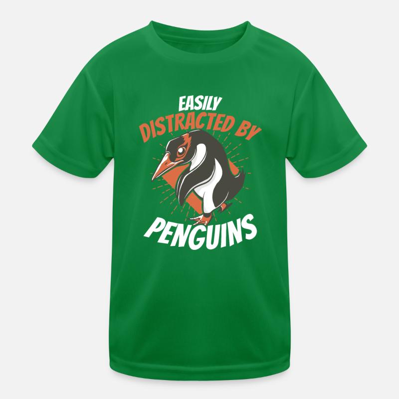 Pinguin Pinguine Tier Kinder Funktions-T-Shirt