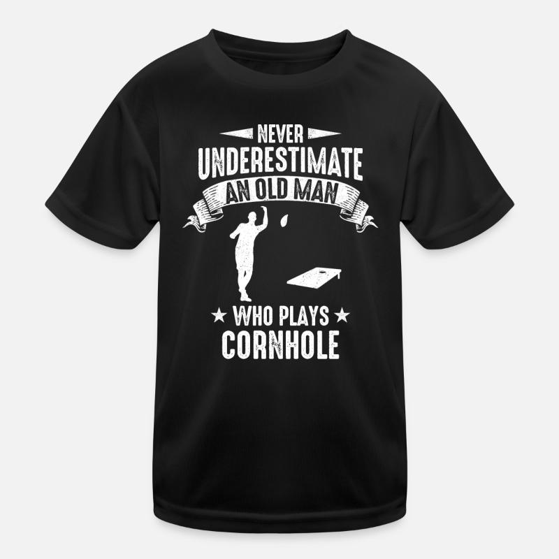 Cornhole Bean Bag Cornhole Joueur T-shirt sport Enfant