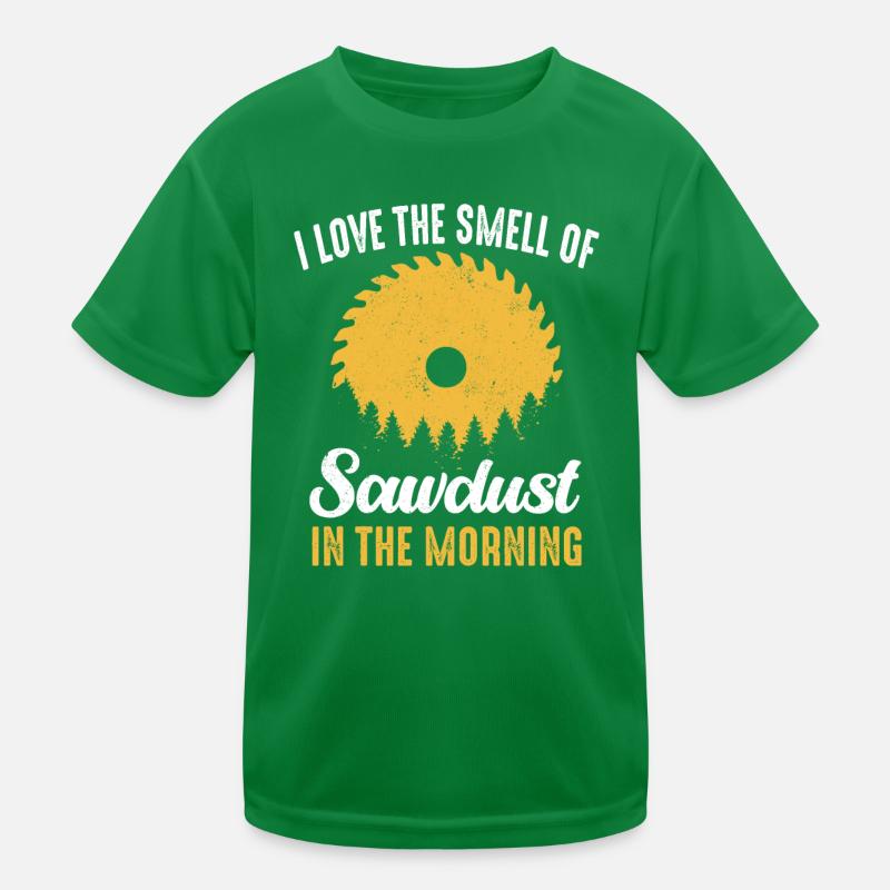 Carpenter Woodworker Carpentry Kids Functional T-Shirt