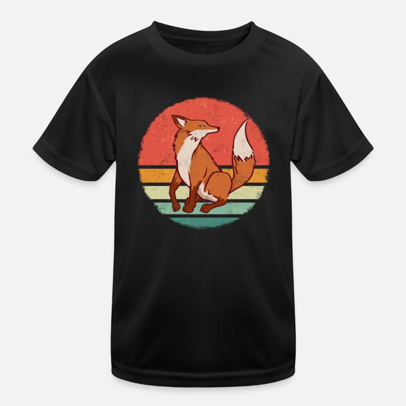 Fuchs Füchse Tier Kinder Funktions-T-Shirt
