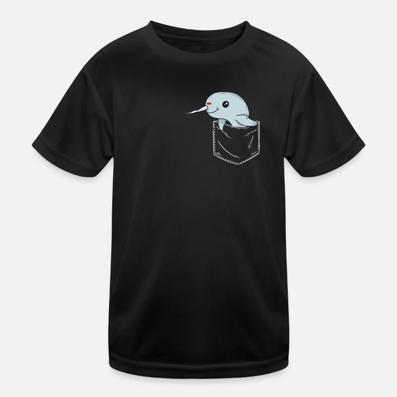 Narval Baleine Océan Narvals Baleines Baleines Baleines T-shirt sport Enfant