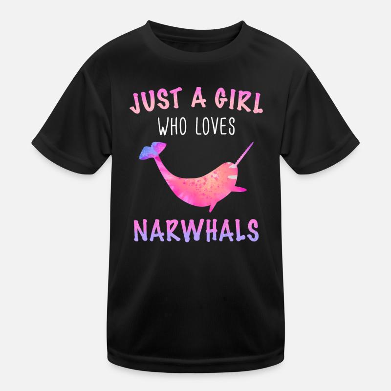 Narval Baleine Océan Narvals Baleines Baleines Baleines T-shirt sport Enfant