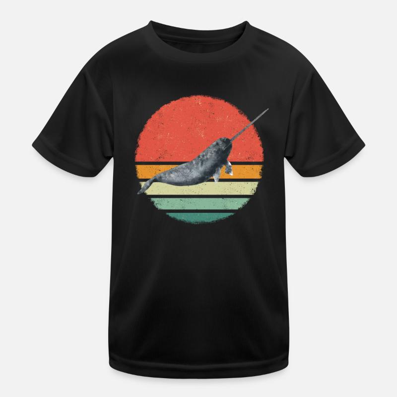 Narval Baleine Océan Narvals Baleines Baleines Baleines T-shirt sport Enfant