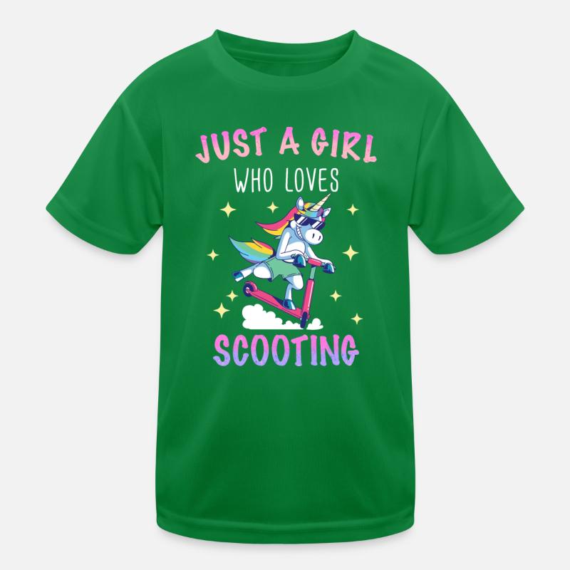 Cascade Scooter Scooter Skater Patinage T-shirt sport Enfant