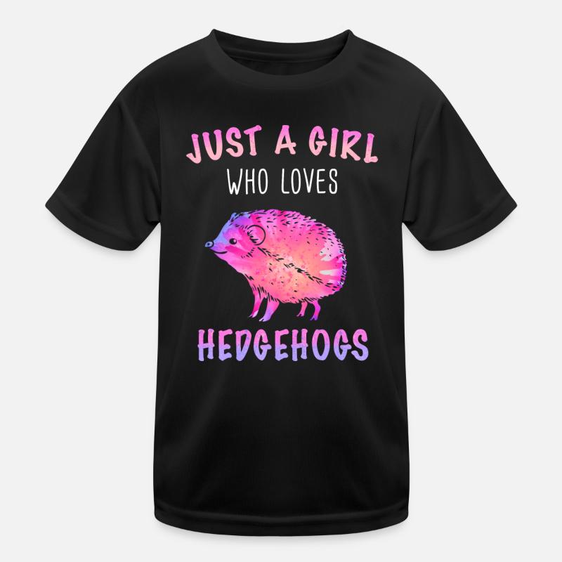 Hérisson Épineux Animal Hérisson T-shirt sport Enfant