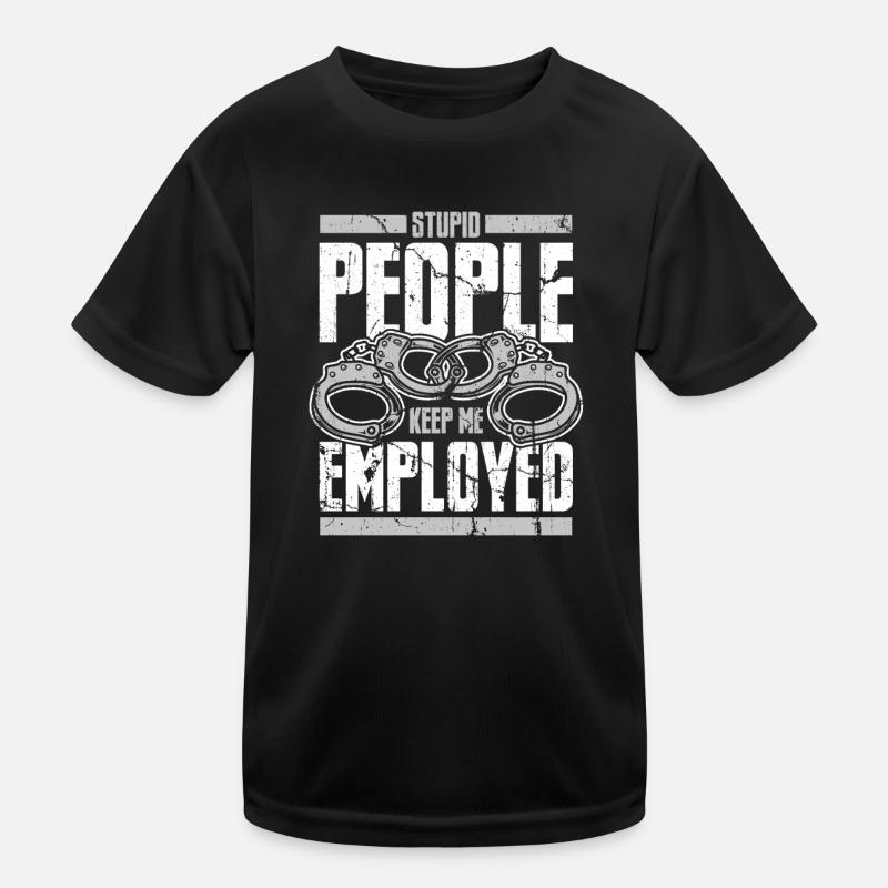 Correctional Officer Guard Prison Prison Kids Functional T-Shirt