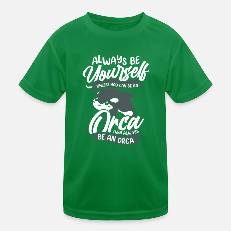 Orque Épaulard Océan Animaux Baleines T-shirt sport Enfant