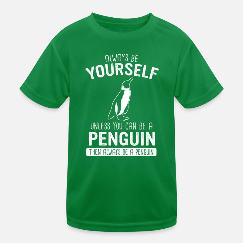 Pinguin Pinguine Tier Kinder Funktions-T-Shirt