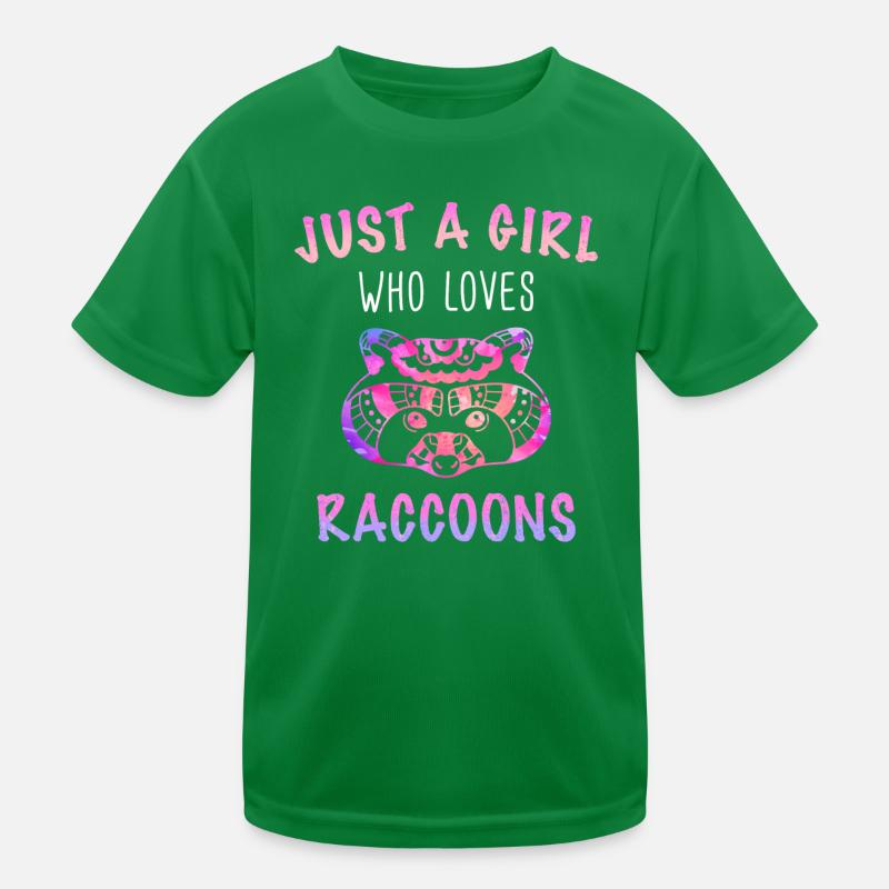 Raton laveur T-shirt sport Enfant