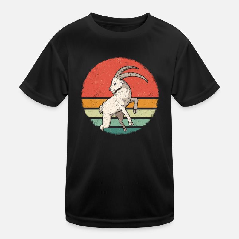 Chèvre Chèvre Chèvre Animal Chèvre T-shirt sport Enfant