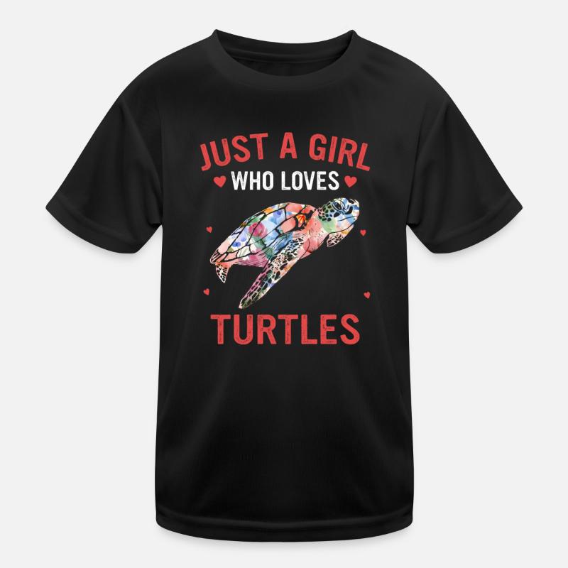 Turtle Sea Turtle Turtle Animal Kids Functional T-Shirt