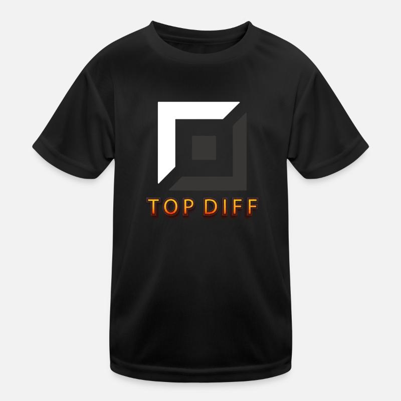 top diff tilter jeu incliné T-shirt sport Enfant