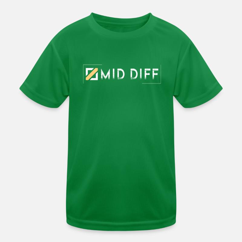 mid diff Tilter tilted gaming Kinder Funktions-T-Shirt