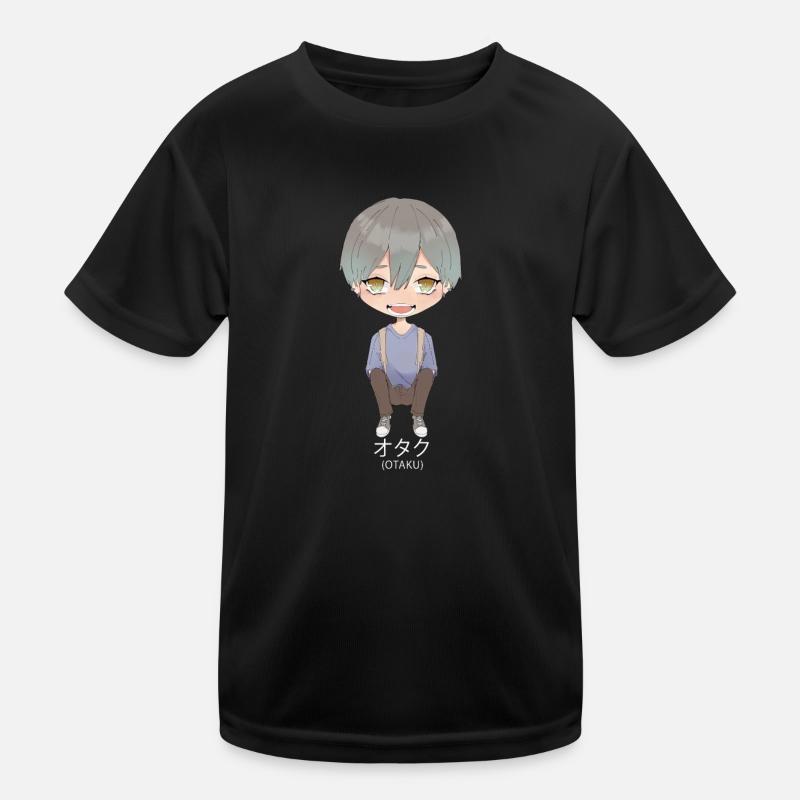 Otaku Anime Boy Kids Functional T-Shirt