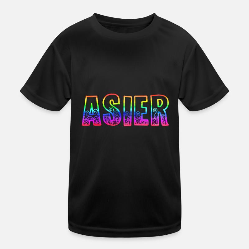 Asier RS Arc-en-ciel T-shirt sport Enfant