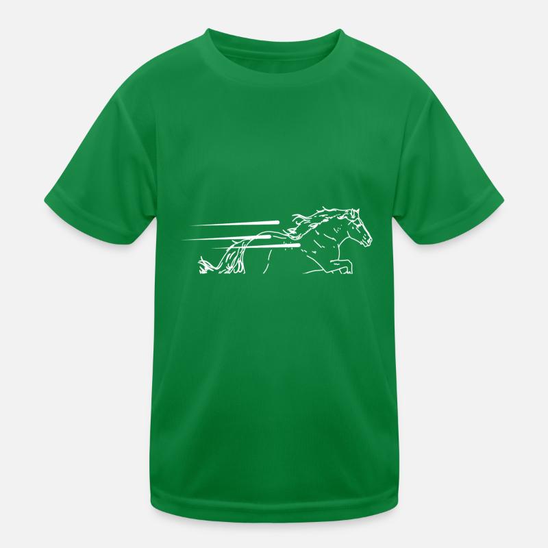 Cheval T-shirt sport Enfant