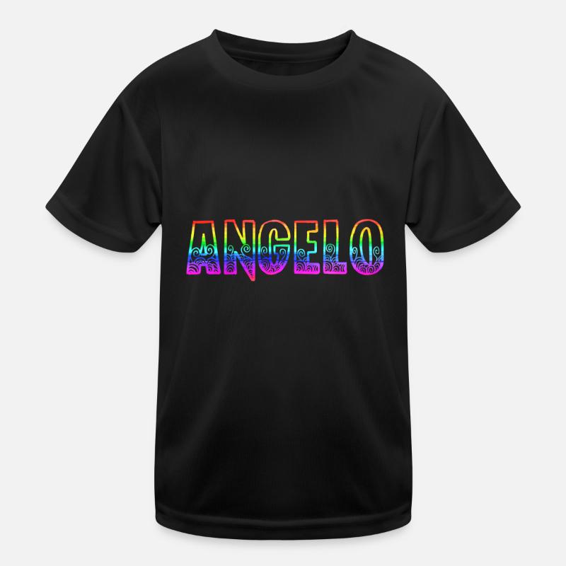 angelo rs regenbogen Kinder Funktions-T-Shirt