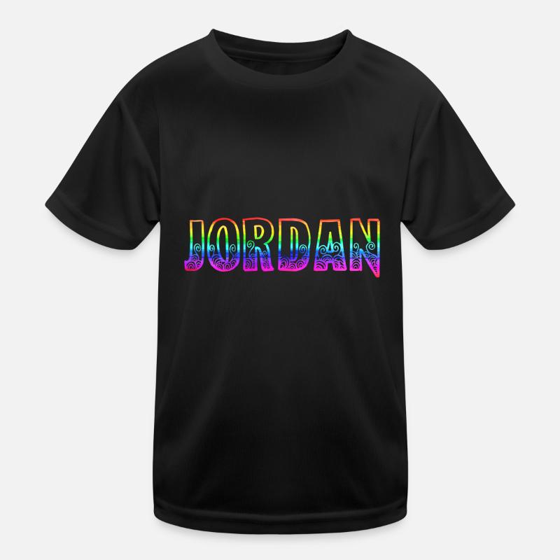 jordan rs regenbogen Kinder Funktions-T-Shirt
