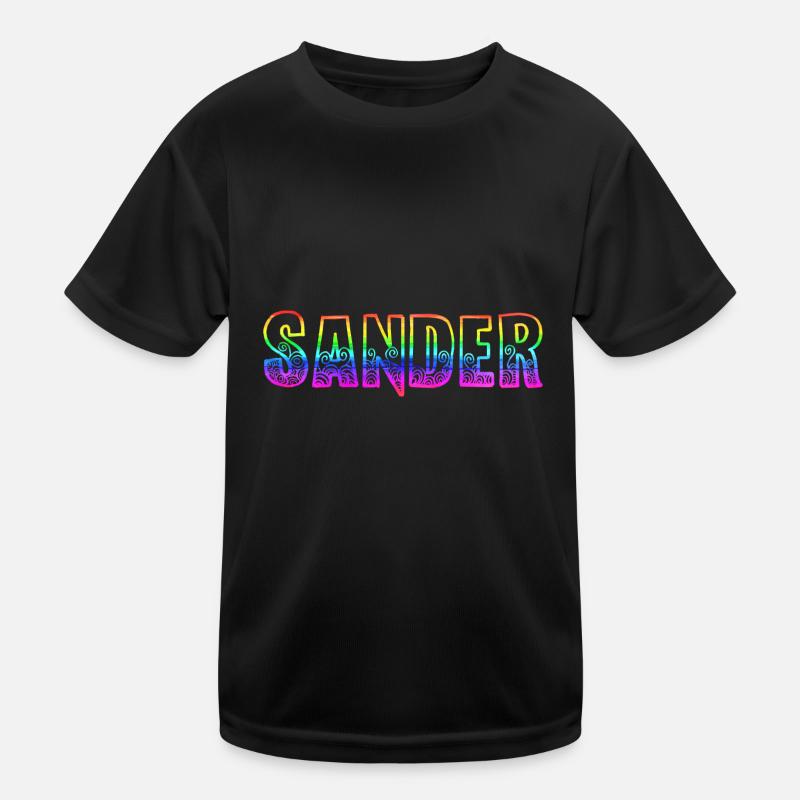 sander rs regenbogen Kinder Funktions-T-Shirt
