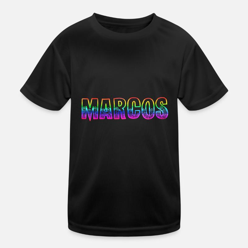 Marcos RS Arc-en-ciel T-shirt sport Enfant