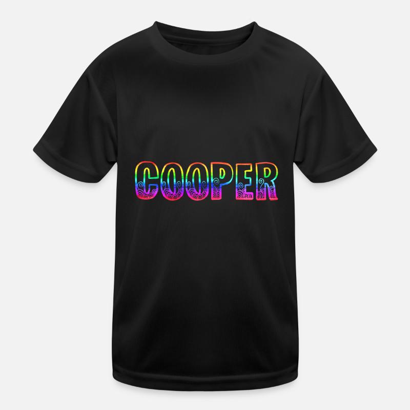 cooper rs regenbogen Kinder Funktions-T-Shirt