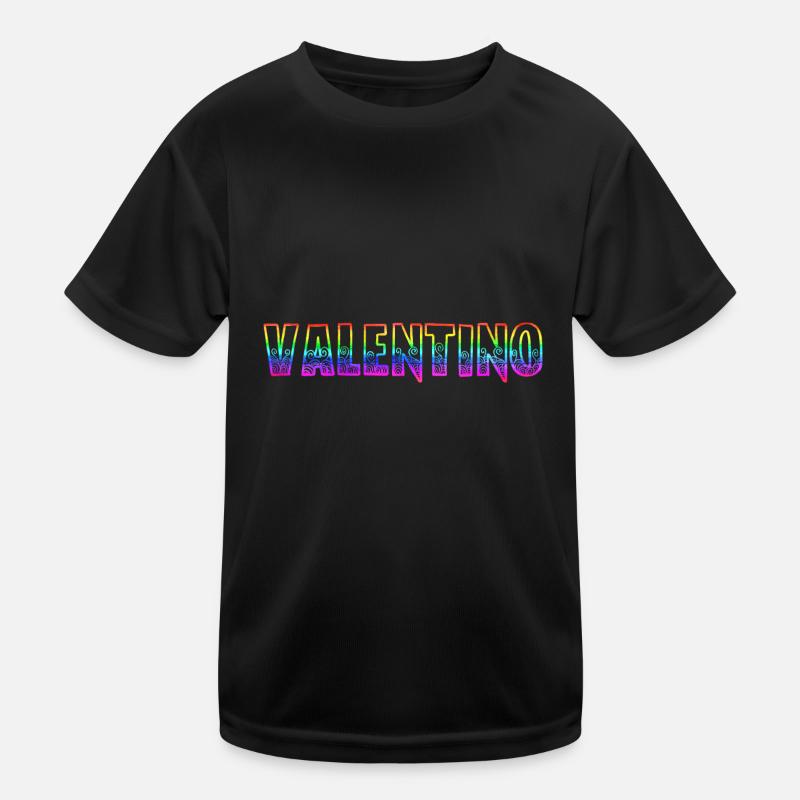 valentino rs regenbogen Kinder Funktions-T-Shirt