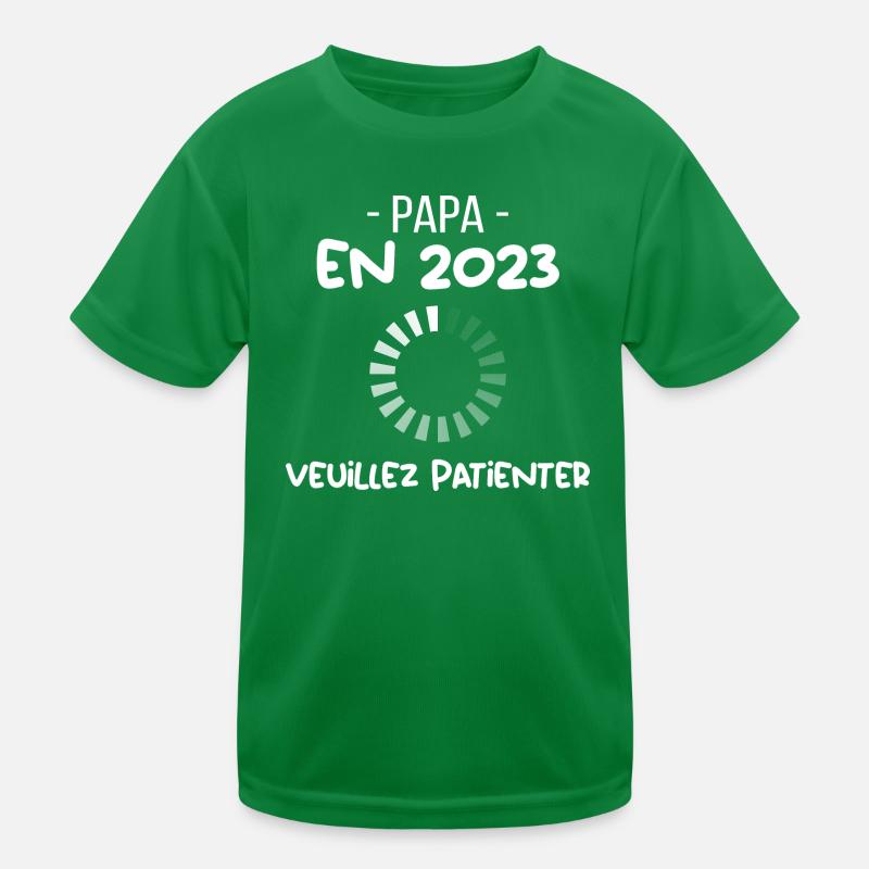 Papa en 2023 T-shirt sport Enfant