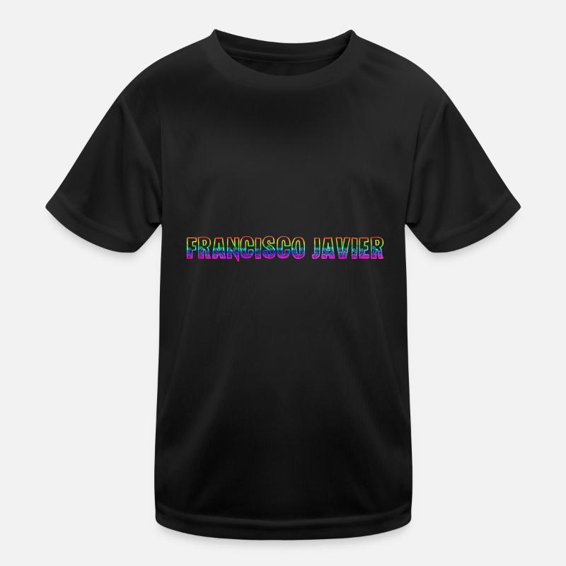 Francisco Javier RS Arc-en-ciel T-shirt sport Enfant