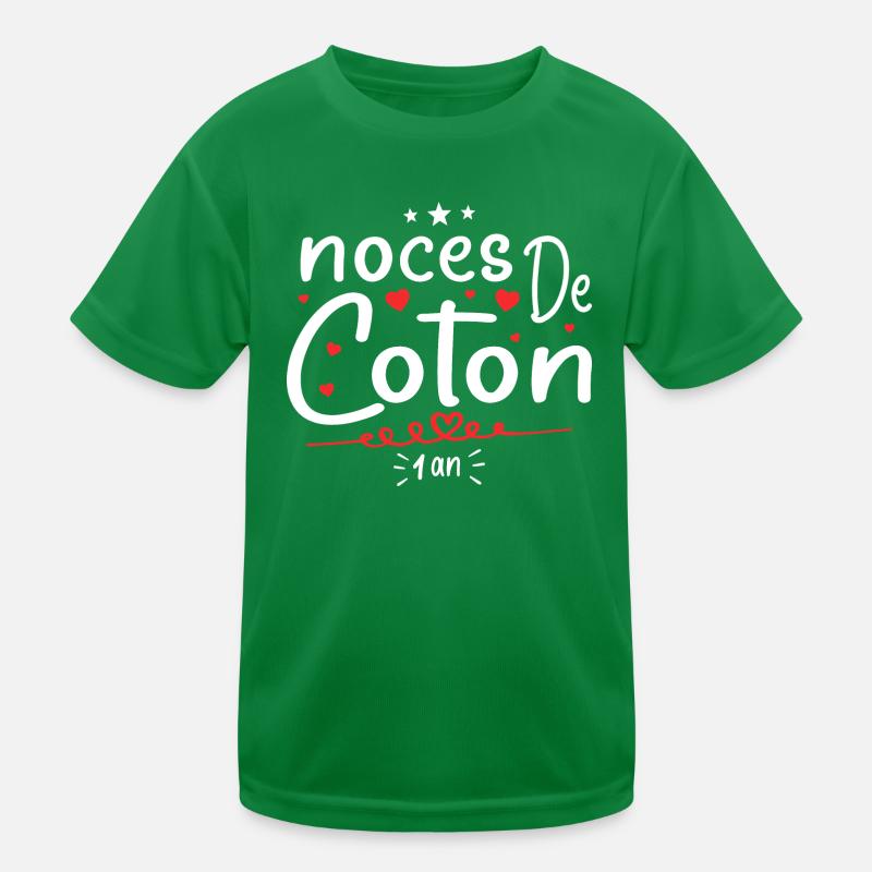 noces de coton T-shirt sport Enfant