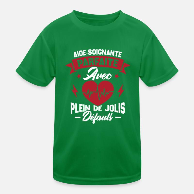 Aide soignante parfaite, Cadeau Aide soignante T-shirt sport Enfant