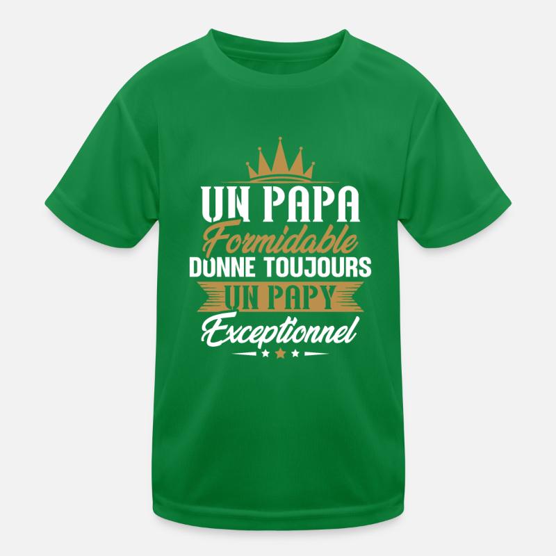 Cadeau pour grand-père - Un papy exceptionnel T-shirt sport Enfant