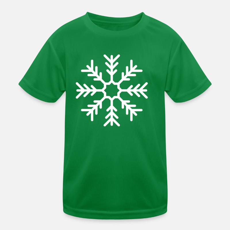 Flocon de neige T-shirt sport Enfant