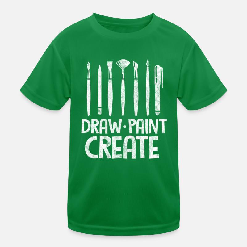 Peinture T-shirt sport Enfant