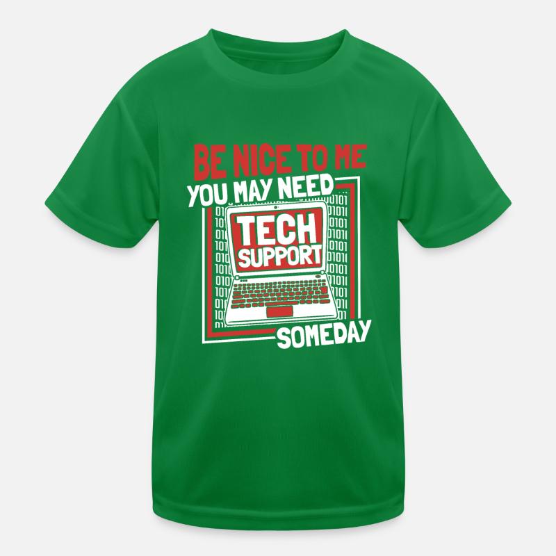 Vous aurez peut-être besoin d’un support technique un jour informaticien T-shirt sport Enfant