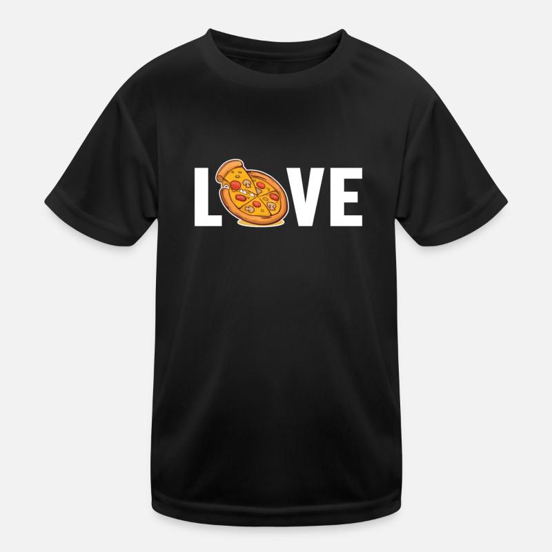 Pizza Love Plateau à pizza Four à pizza Pizza Pizza Maker T-shirt sport Enfant