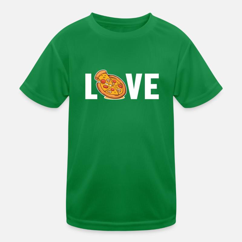 Pizza Love Pizzablech Pizzaofen Pizza Pizzabäcker Kinder Funktions-T-Shirt