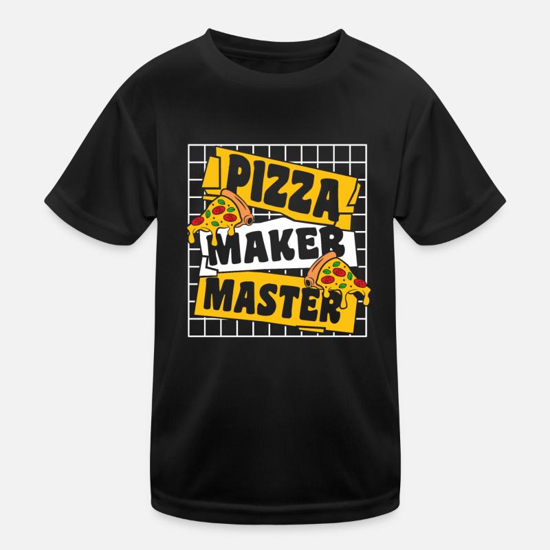 Pizza Maker Master Pizzaofen Pizza Pizzablech Kinder Funktions-T-Shirt