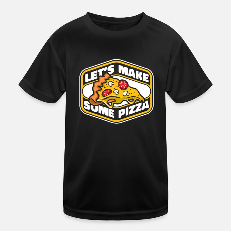 Let's Make Some Pizza Pizza Tray Pizza Oven Pizza Kids Functional T-Shirt