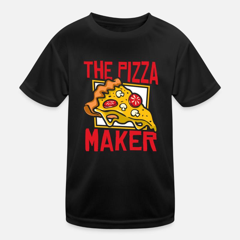 The Pizza Maker Pizza Pizzablech Pizzaofen Kinder Funktions-T-Shirt