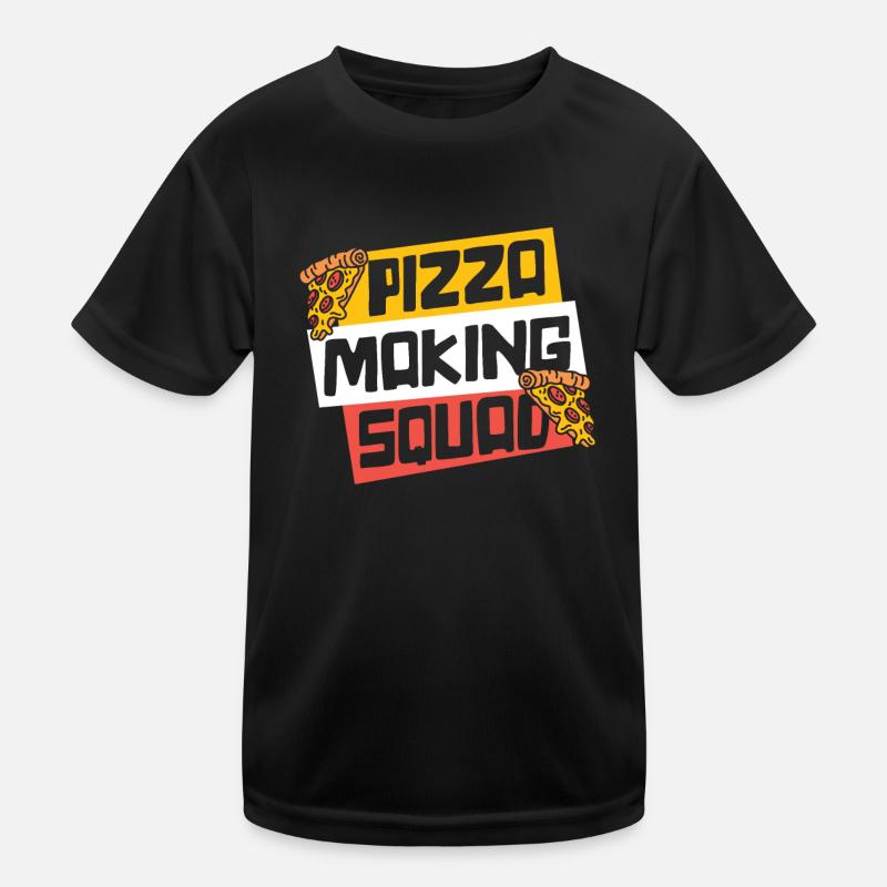 Pizza Making Squad Plaque à pizza Four à pizza Pizza T-shirt sport Enfant