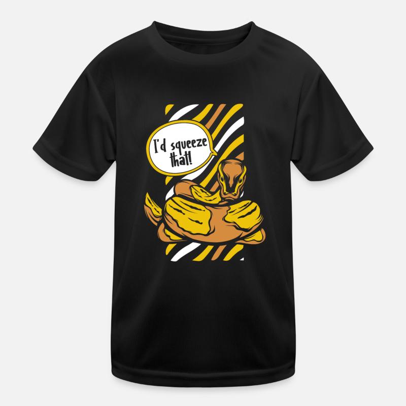 Je serrerais cette boule de banane de serpent python T-shirt sport Enfant